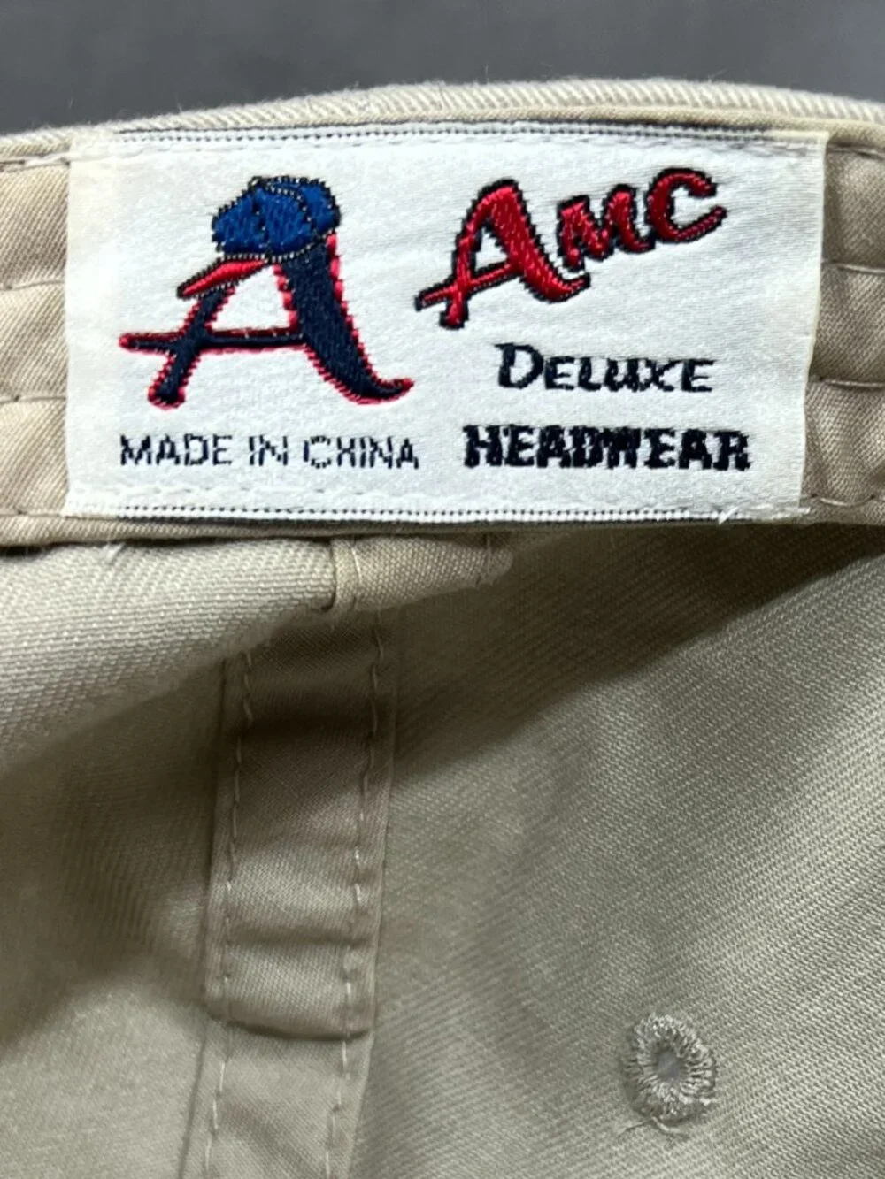 AMC Buck O Five Atlanta Georgia Strapback Hat Khaki Adjustable Music Adult Cap